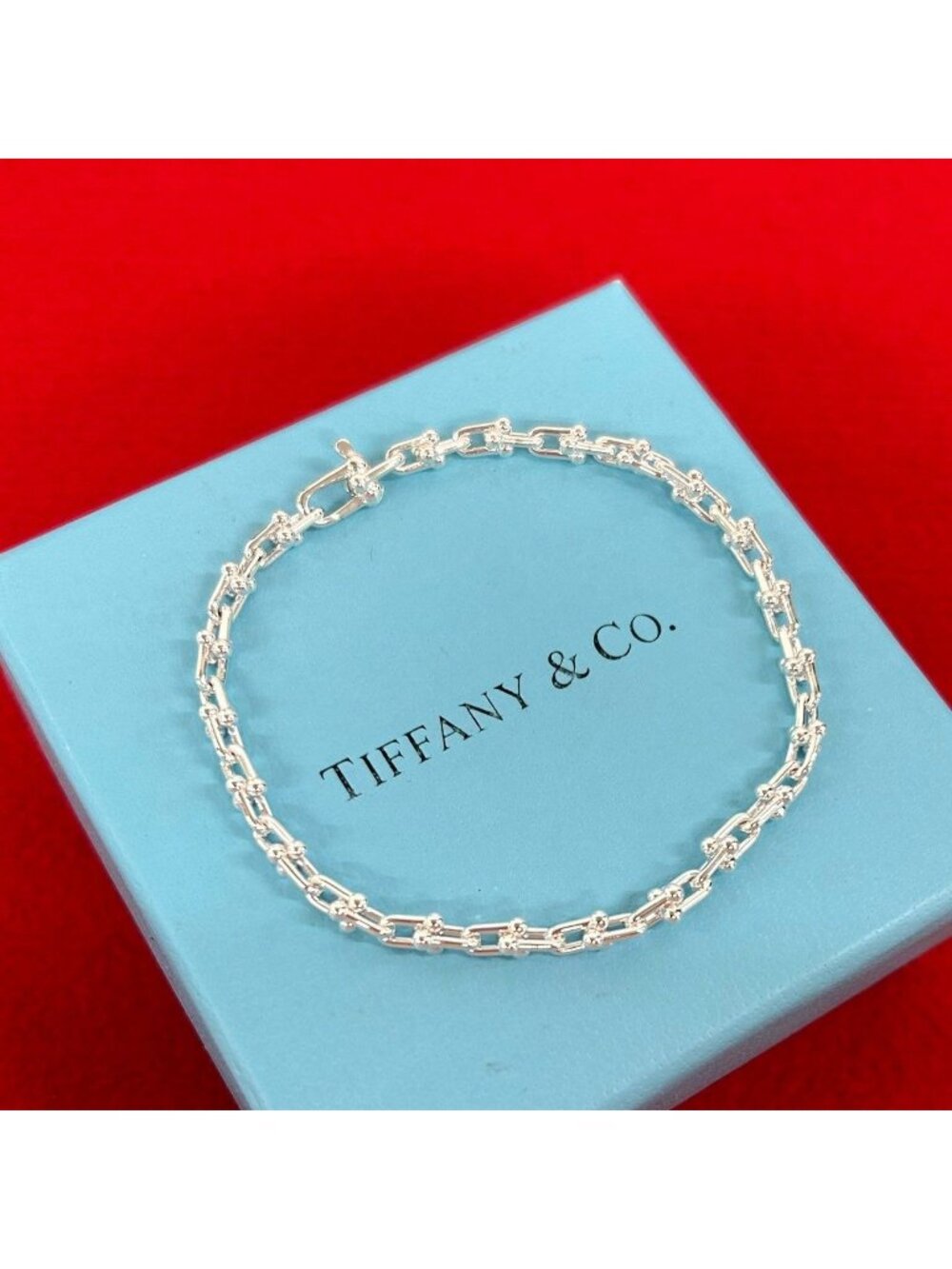 Tiffany & Co HardWear Micro Bracelet 925 Sterling Silver